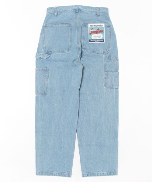 UNIVERSAL OVERALL（ユニバーサルオーバーオール）の「★UNIVERSAL OVERALL★DENIM PAINTER PANTS（デニムパンツ・メンズ・ブルー/ブラック・LARGE/X-LARGE/MEDIUM）」の16枚目の写真