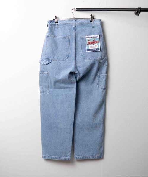 UNIVERSAL OVERALL（ユニバーサルオーバーオール）の「★UNIVERSAL OVERALL★DENIM PAINTER PANTS（デニムパンツ・メンズ・ブルー/ブラック・LARGE/X-LARGE/MEDIUM）」の12枚目の写真
