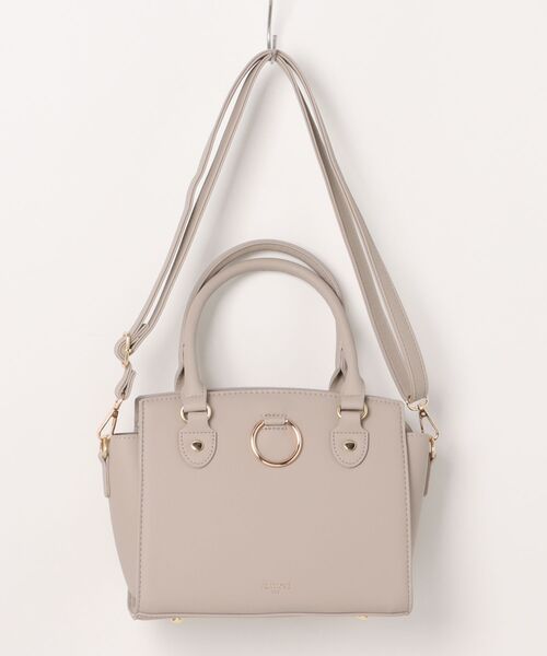 ALTROSE(アルトローズ)の「【ALTROSE】アルトローズ シャロー2WAYミニトート 綺麗め ALT332491(トートバッグ・レディース・アイボリー/ブラック/ピンクベージュ/グレー・FREE)」の19枚目の写真