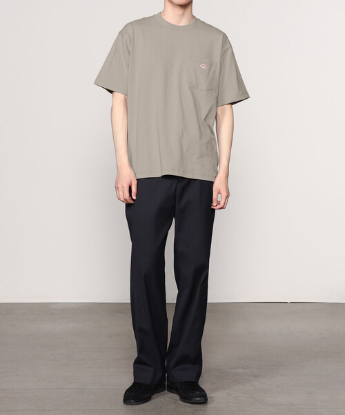 ダントン　MHL. モスグリーン　ポケット付き Tシャツ S 楽天市場】【セール／10%OFF】ダントン DANTON ポケットTシャツ