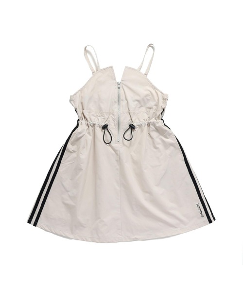 JENNI love(ジェニィラブ)の「ウエストドロストキャミジャンスカ(ジャンパースカート・キッズ・ブラック/ベージュ・160cm/150cm/140cm/130cm)」の10枚目の写真