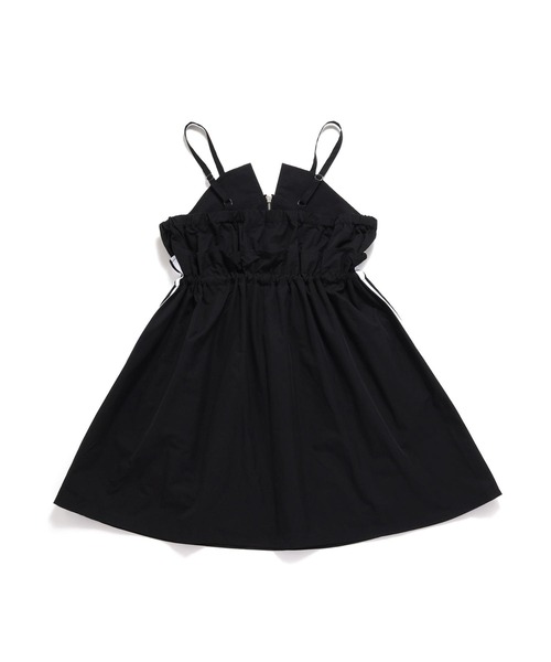 JENNI love(ジェニィラブ)の「ウエストドロストキャミジャンスカ(ジャンパースカート・キッズ・ブラック/ベージュ・160cm/150cm/140cm/130cm)」の13枚目の写真