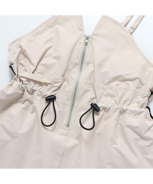 JENNI love(ジェニィラブ)の「ウエストドロストキャミジャンスカ(ジャンパースカート・キッズ・ブラック/ベージュ・160cm/150cm/140cm/130cm)」の15枚目の写真