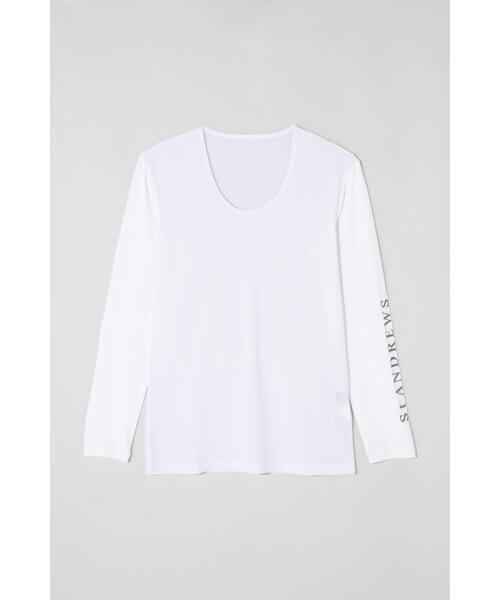St ANDREWS(セントアンドリュース)の「【St ANDREWS】ツインコットUV×SUNPROFITメッシュ長袖Uネックカットソー (MENS)(Tシャツ/カットソー・メンズ・ホワイト・L/M)」の15枚目の写真