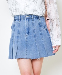 シーバイクロエ　ブラウス＆ミニデニムスカート See by Chloé デニムスカート シーバイクロエブラウス＆ミニ