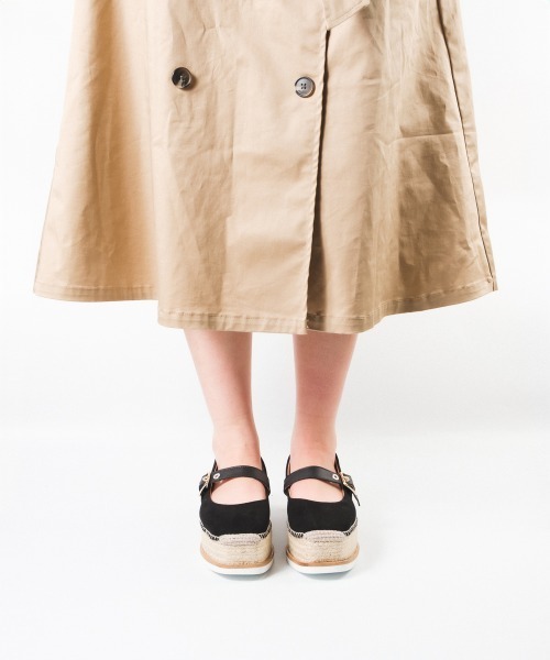 GAIMO(ガイモ)の「メリージェーンジュートローファー/IRENE-VS(ローファー・レディース・ブラック・35/36/37/38/39)」の6枚目の写真