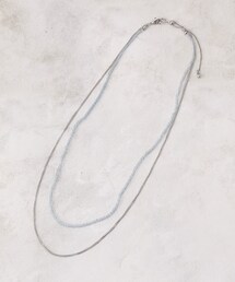 grove（グローブ）の「ビーズメタルチェーンネックレス（ネックレス）」