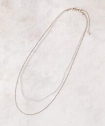 grove（グローブ）の「ビーズメタルチェーンネックレス（ネックレス）」