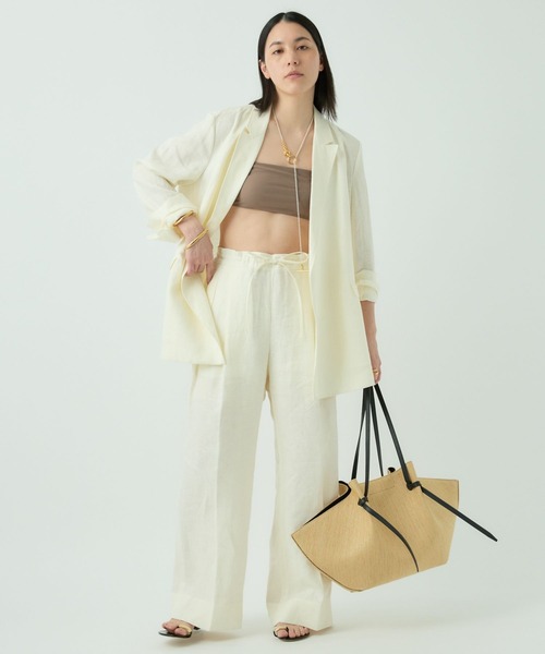 Chaos（カオス）の「Chaos(カオス)/アガサチャンパカジャケット　【セットアップ可】（テーラードジャケット・レディース・ホワイト/オリーブ/ブラック・FREE）」の8枚目の写真