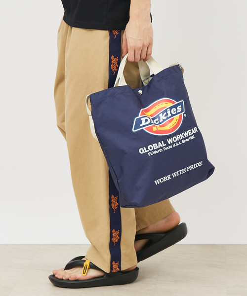 Dickies(ディッキーズ)の「【DICKIES/ディッキーズ】LOGO PRINT 2WAY SHOULDER BAG 80976300// 2wayショルダーパック/ロゴ/サブバッグ【WEB限定】(ショルダーバッグ・メンズ・ワイン/ブラック/グリーン/ネイビー・フリー)」の15枚目の写真
