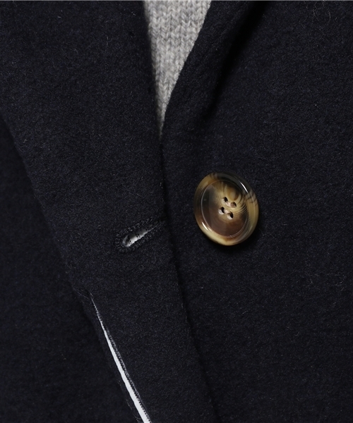 CIAOPANIC TYPY(チャオパニックティピー)の「ウールモッサチェスターコート(チェスターコート・レディース・キャメル/ネイビー・MEDIUM/SMALL)」の8枚目の写真