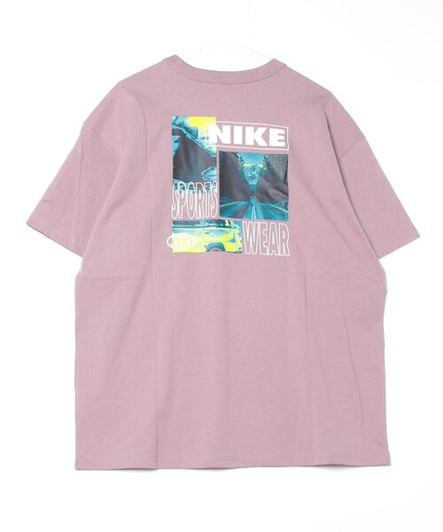 NIKE（ナイキ）の「ナイキ NIKE ナイキ NSW PREM エッセンシャル OPP1 S/S Tシャツ（Tシャツ/カットソー・メンズ・ホワイト×パープル/ホワイト×ブラック/チャコールグレー・S/M/L/LL/3L）」の6枚目の写真