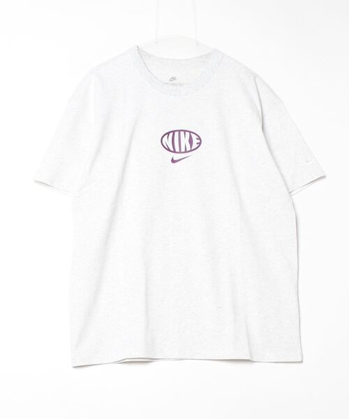 NIKE（ナイキ）の「ナイキ NIKE ナイキ NSW PREM エッセンシャル OPP1 S/S Tシャツ（Tシャツ/カットソー・メンズ・ホワイト×パープル/ホワイト×ブラック/チャコールグレー・S/M/L/LL/3L）」の7枚目の写真