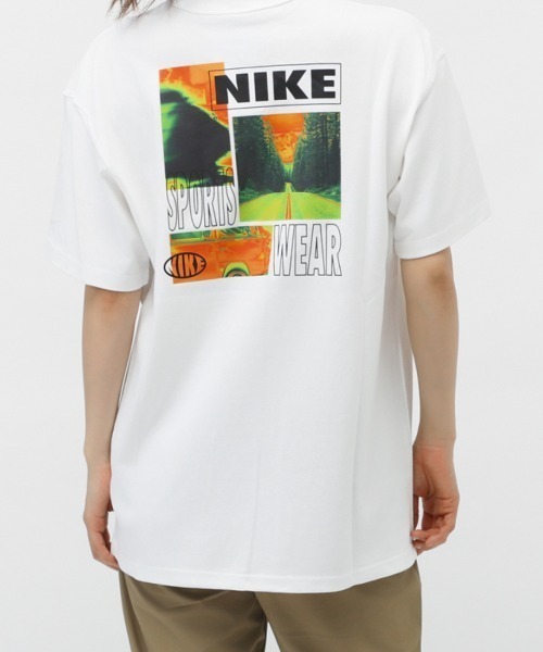 NIKE（ナイキ）の「ナイキ NIKE ナイキ NSW PREM エッセンシャル OPP1 S/S Tシャツ（Tシャツ/カットソー・メンズ・ホワイト×パープル/ホワイト×ブラック/チャコールグレー・S/M/L/LL/3L）」の10枚目の写真