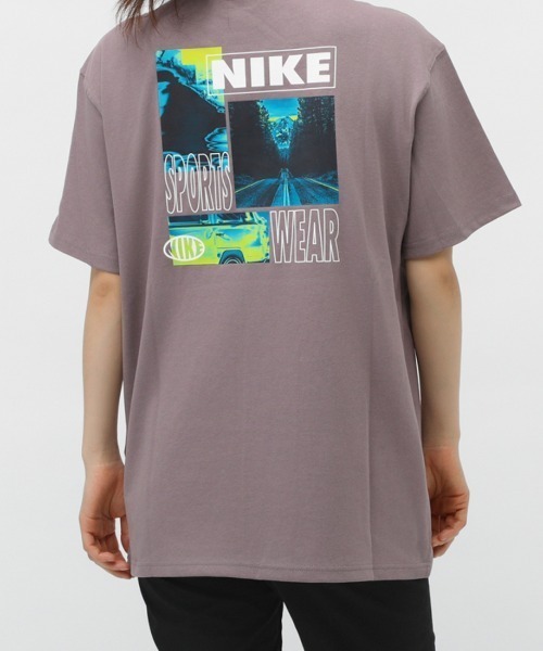 NIKE（ナイキ）の「ナイキ NIKE ナイキ NSW PREM エッセンシャル OPP1 S/S Tシャツ（Tシャツ/カットソー・メンズ・ホワイト×パープル/ホワイト×ブラック/チャコールグレー・S/M/L/LL/3L）」の8枚目の写真