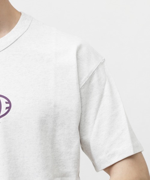NIKE（ナイキ）の「ナイキ NIKE ナイキ NSW PREM エッセンシャル OPP1 S/S Tシャツ（Tシャツ/カットソー・メンズ・ホワイト×パープル/ホワイト×ブラック/チャコールグレー・S/M/L/LL/3L）」の14枚目の写真