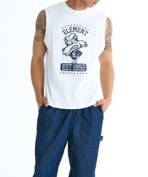 ELEMENT（エレメント）の「ELEMENT メンズ LION NO SLEEVE タンクトップ 【2025年夏モデル】/エレメントノースリーブマッスルタンク（タンクトップ）」