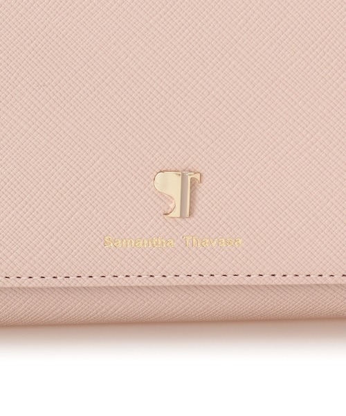 Samantha Thavasa（サマンサタバサ）の「[Newカラー]Pomme d'espoir ポムディスポワール バイカラー長財布（財布・レディース・グレイッシュベージュ/ピンクベージュ/ブラック/ライトブルー・FREE）」の17枚目の写真
