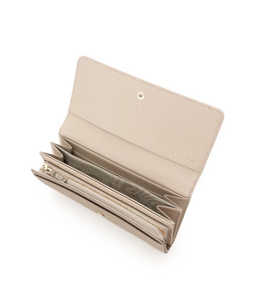 Samantha Thavasa（サマンサタバサ）の「[Newカラー]Pomme d'espoir ポムディスポワール バイカラー長財布（財布・レディース・グレイッシュベージュ/ピンクベージュ/ブラック/ライトブルー・FREE）」の20枚目の写真