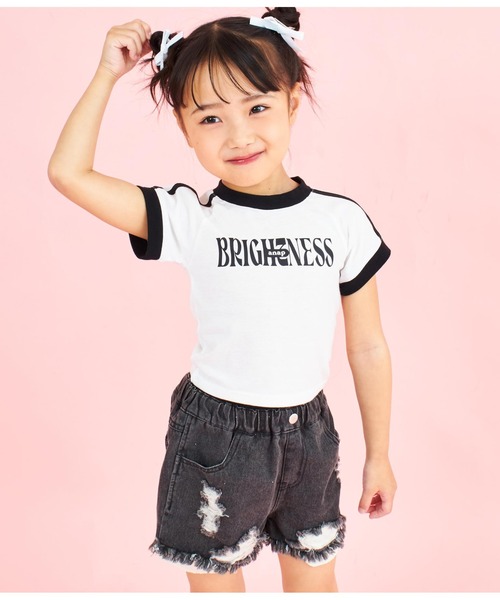 セール】ライン Tシャツ（Tシャツ/カットソー）｜ANAP kids（アナップ