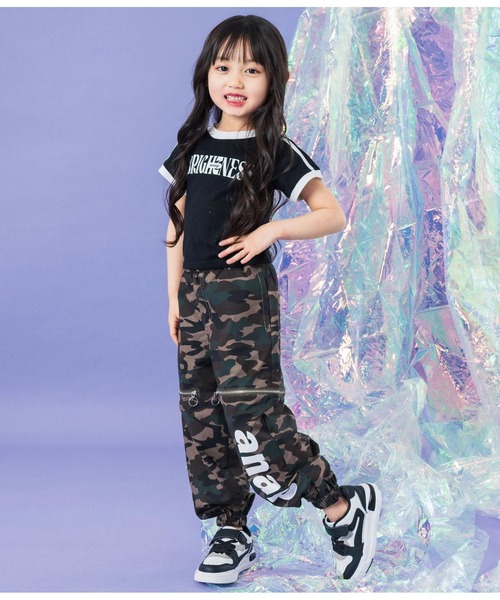 セール】ライン Tシャツ（Tシャツ/カットソー）｜ANAP kids