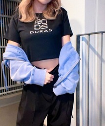 DURAS | ロゴクロップTシャツ(Tシャツ/カットソー)