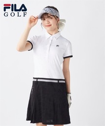 SMILE LAND | FILA GOLF メッシュジャガードカモフラ柄ワンピース(吸汗速乾・UVカット)(ワンピース)