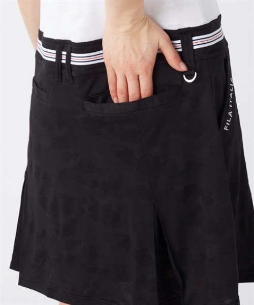 セール】FILA GOLF メッシュジャガードカモフラ柄ワンピース
