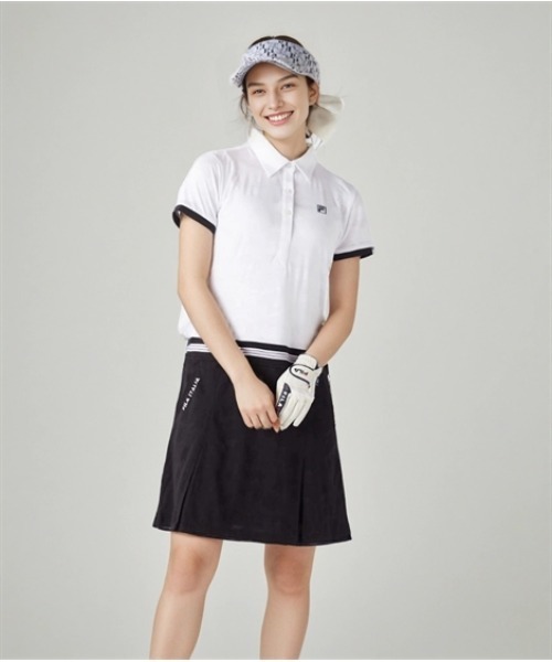 セール】FILA GOLF メッシュジャガードカモフラ柄ワンピース