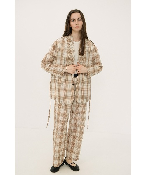 CLANE(クラネ)の「CLANE/クラネ/2WAY SHEER JACKET(テーラードジャケット・レディース・その他24・1)」の13枚目の写真