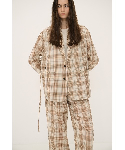 CLANE(クラネ)の「CLANE/クラネ/2WAY SHEER JACKET(テーラードジャケット・レディース・その他24・1)」の15枚目の写真