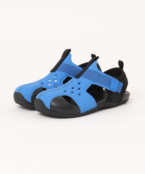 MAD FOOT(マッドフット)の「MADFOOT! マッドフット キッズ アドベンチャーサンダル 両開きストラップ 251001(サンダル・キッズ・ブラック/ブラック×ブルー/ブルー系その他2・23.0cm/24.0cm/22.0cm/20.0cm/21.0cm)」の2枚目の写真