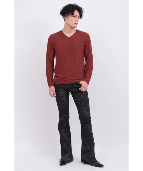 TORNADO MART（トルネードマート）の「ﾊｲﾌﾞﾘｯﾄﾞﾌｧﾝｸﾞﾎﾟｲﾝﾃｯﾄﾞｼｭｰｽﾞ（その他シューズ・メンズ・ワイン/ブラック・L/S/M）」の8枚目の写真