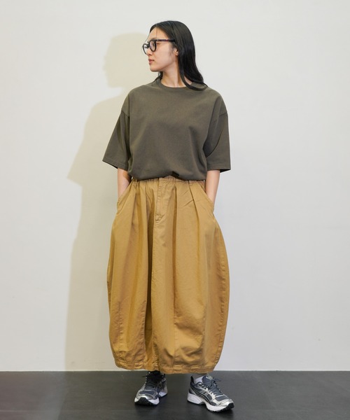 HARVESTY(ハーベスティ)の「HARVESTY / ハーベスティー CIRCUS SKIRT CHINO CLOTH (A22503) サーカススカート チノクロス(スカート・レディース・アイボリー/カーキ/オリーブ/ブラック・0/2/1)」の15枚目の写真