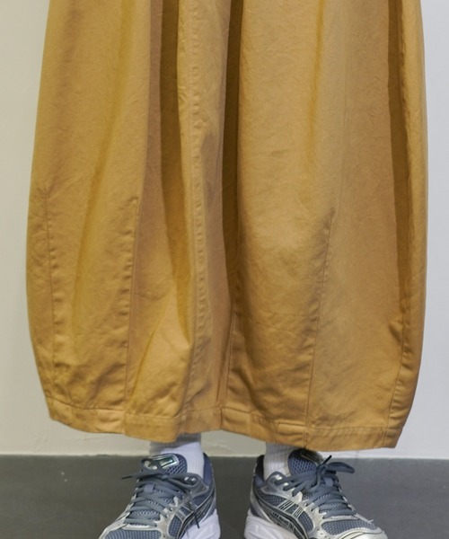 HARVESTY(ハーベスティ)の「HARVESTY / ハーベスティー CIRCUS SKIRT CHINO CLOTH (A22503) サーカススカート チノクロス(スカート・レディース・アイボリー/カーキ/オリーブ/ブラック・0/2/1)」の19枚目の写真