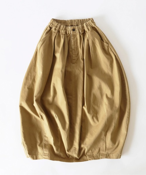HARVESTY(ハーベスティ)の「HARVESTY / ハーベスティー CIRCUS SKIRT CHINO CLOTH (A22503) サーカススカート チノクロス(スカート・レディース・アイボリー/カーキ/オリーブ/ブラック・0/2/1)」の20枚目の写真