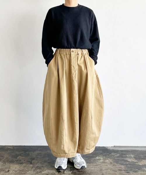 カオリページです。 HARVESTY / ハーベスティー CIRCUS SKIRT CHINO CLOTH (A22503