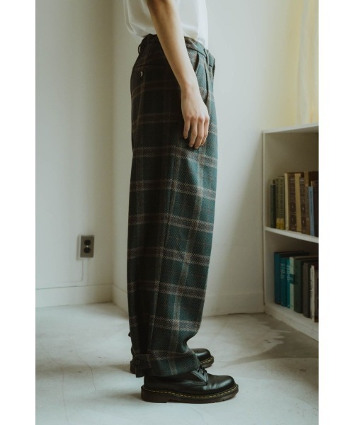Knuth Marf(クヌースマーフ)の「loose slacks pants(その他パンツ・メンズ・グリーン・FREE)」の6枚目の写真