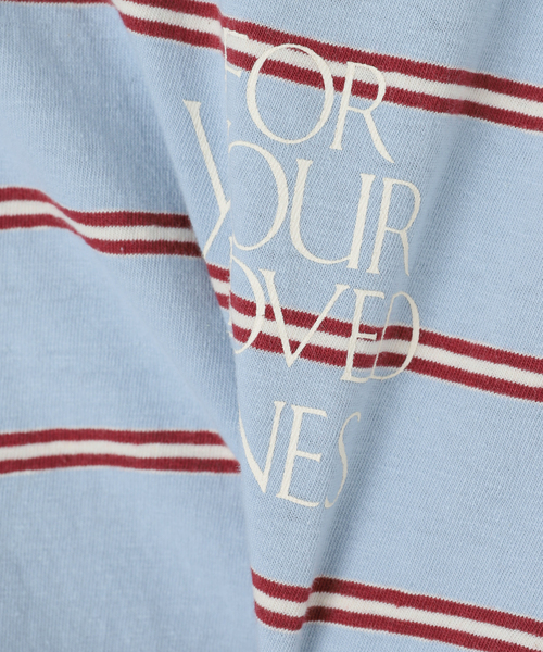 melple（メイプル）の「melple / メイプル Seaview Ringer S/S（Tシャツ/カットソー・レディース・ブラック/エメラルドブルー・SMALL）」の9枚目の写真