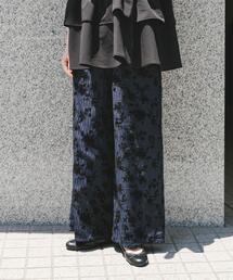 ITEMS URBANRESEARCH | フロッキープリントイージーパンツ(その他パンツ)