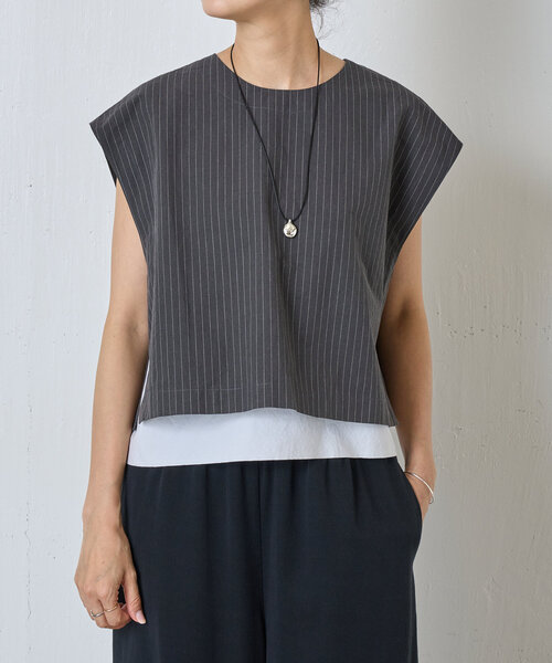 新品タグあり　BEARDSLEY ショートベスト 黒 BEARDSLEY｜ショートベスト | Rakuten Fashion(楽天ファッション