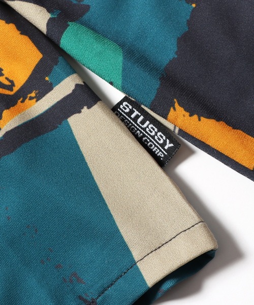 STUSSY(ステューシー)の「STUSSY/ステューシー Block Print Button Down (Wmns) 長袖シャツ 総柄(シャツ/ブラウス・レディース・マルチ・S)」の12枚目の写真