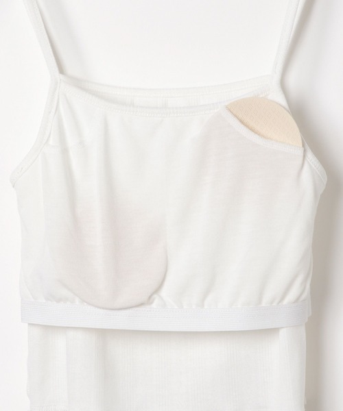 repipi armario（レピピ アルマリオ）の「【girly line】ニャンニャンハートキャミ（キャミソール・キッズ・ブラック/ホワイト/サックスブルー・SMALL/MEDIUM/LARGE）」の13枚目の写真