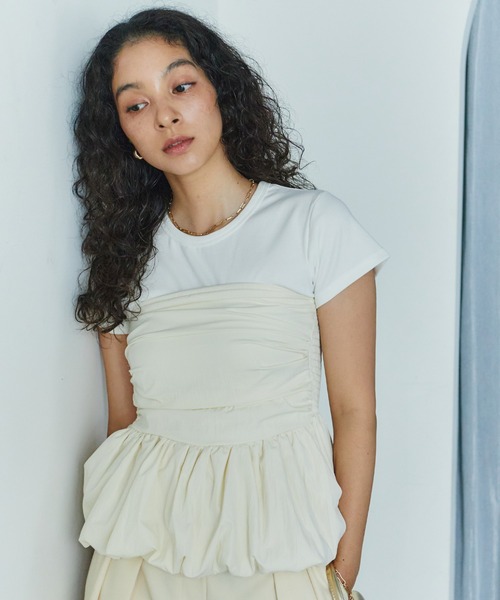 再入荷】ビスチェドッキングバルーントップス – poláura