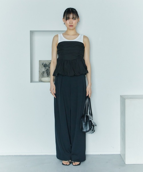 LIENCOEUR（リアンクール）の「バルーンビスチェ（チューブトップ・レディース・アイボリー/ブラック・FREE）」の14枚目の写真