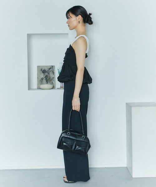 LIENCOEUR（リアンクール）の「バルーンビスチェ（チューブトップ・レディース・アイボリー/ブラック・FREE）」の15枚目の写真