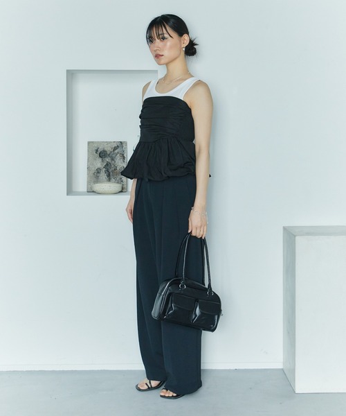 LIENCOEUR（リアンクール）の「バルーンビスチェ（チューブトップ・レディース・アイボリー/ブラック・FREE）」の16枚目の写真