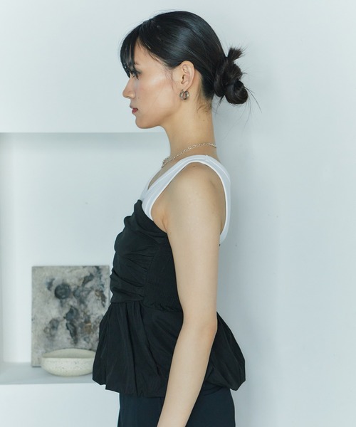 LIENCOEUR（リアンクール）の「バルーンビスチェ（チューブトップ・レディース・アイボリー/ブラック・FREE）」の11枚目の写真