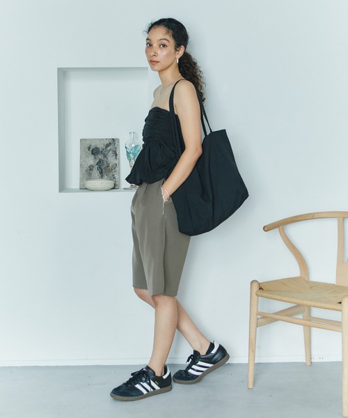 LIENCOEUR（リアンクール）の「バルーンビスチェ（チューブトップ・レディース・アイボリー/ブラック・FREE）」の6枚目の写真