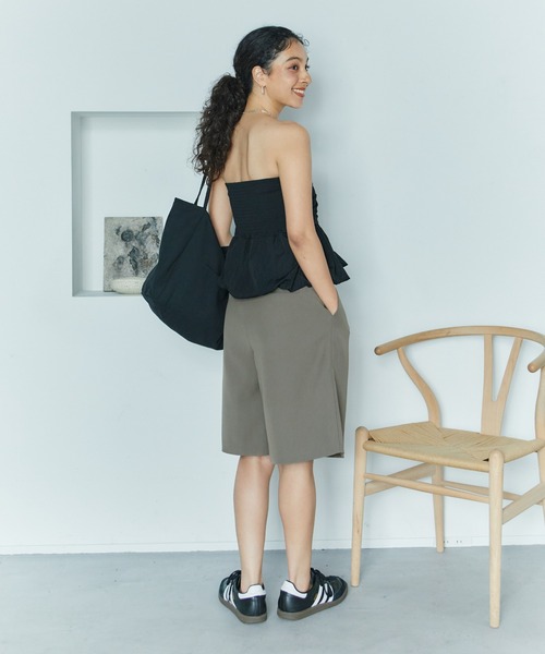 LIENCOEUR（リアンクール）の「バルーンビスチェ（チューブトップ・レディース・アイボリー/ブラック・FREE）」の9枚目の写真